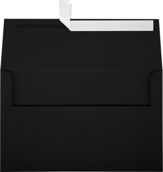 250 Qty. 6 x 9 Clasp Envelopes Midnight Black 