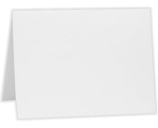 6 x 11  Folded Card 100lb. White Matte