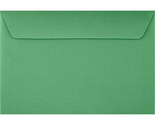 6 x 9 Booklet Envelope Holiday Green