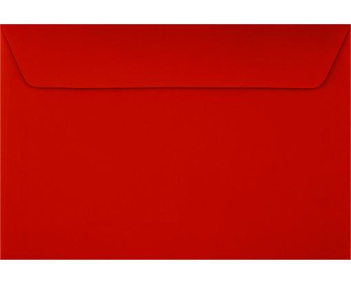6 x 9 Booklet Envelope Holiday Red