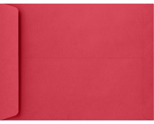 10 x 13 Open End Envelope Holiday Red