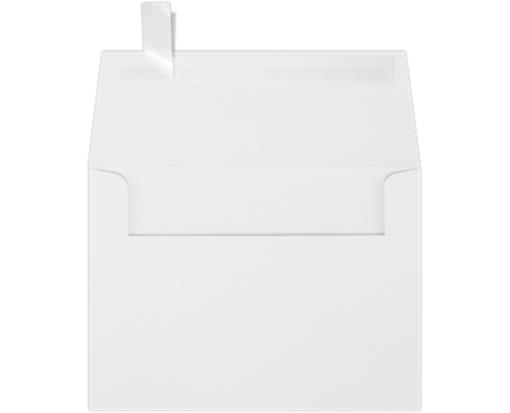 A6 Invitation Envelope (4 3/4 x 6 1/2) 80lb. White w/Peel & Press™