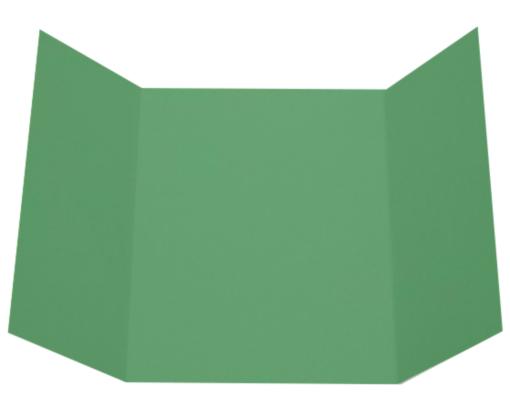 A7 Gatefold Invitation (5 x 7) Holiday Green