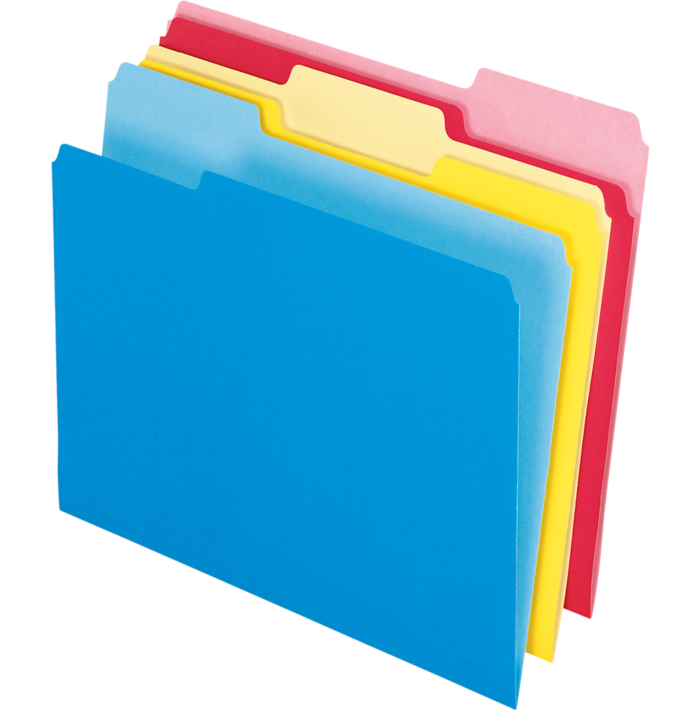 Write And Erase File Folder Assorted