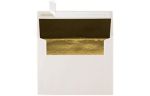 A2 Invitation Envelope (4 3/8 x 5 3/4) Natural w/Gold LUX Lining
