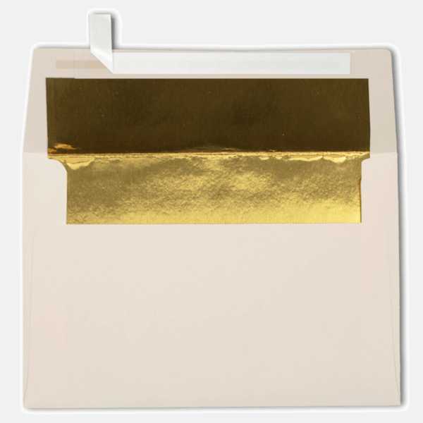 Natural W Gold Lux Lining Envelopes Lined 4 1 4 X 6 1 4 Envelopes Com