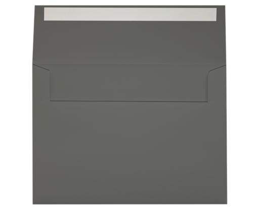 A7 Foil Lined Invitation Envelope (5 1/4 x 7 1/4) Smoke w/Silver LUX Lining