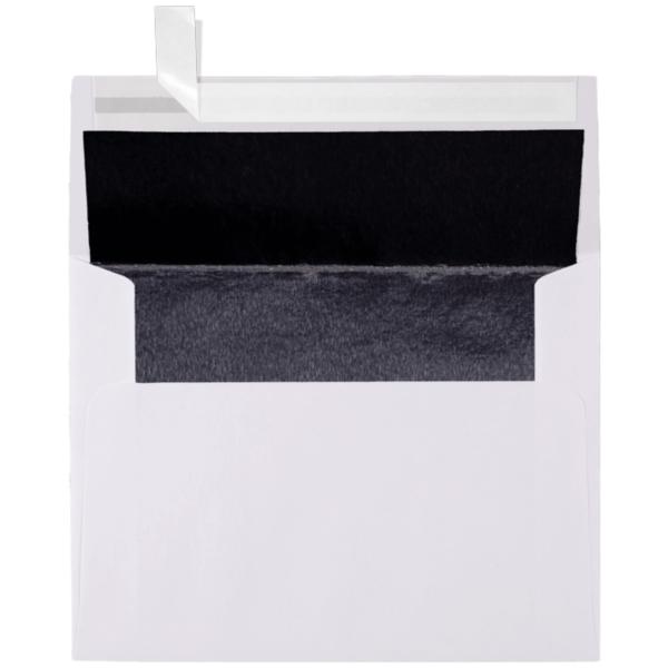 1000 Per Pack A2 White Booklet Envelopes 4 3/8 x 5 3/4" 