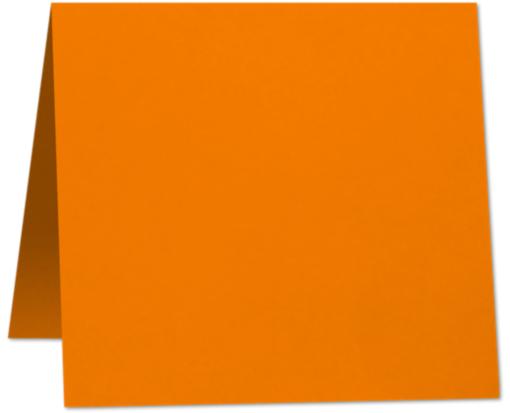 6 x 6 Square Folded Card Mandarin