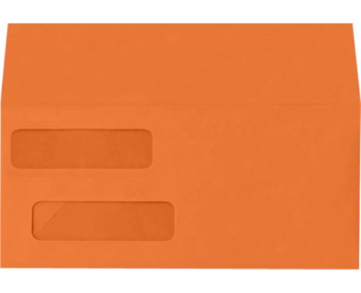 Double Window Invoice Envelope (4 1/8 x 9 1/8) Mandarin