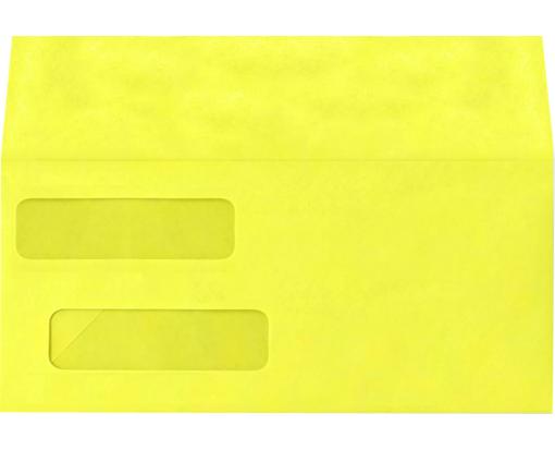 Double Window Invoice Envelope (4 1/8 x 9 1/8) Citrus