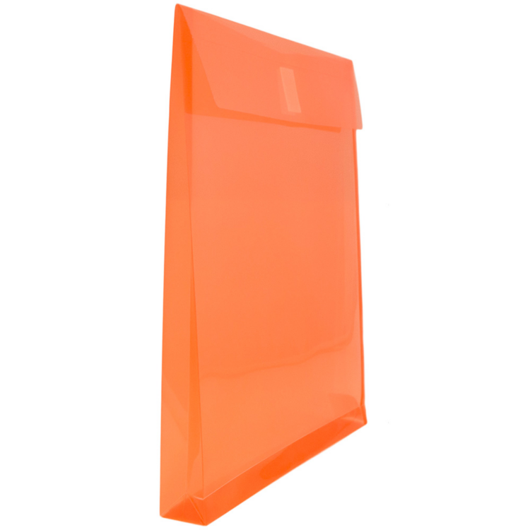 Plastic Envelopes With Hook-And-Loop Closures - 12 plastic envelopes