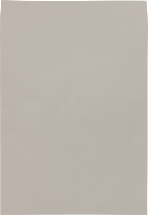 17 x 22 Open End Jumbo Envelopes - No Gum - 250 Pack Gray Kraft