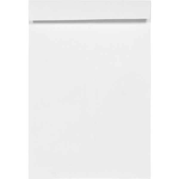 Blank 13 x 19 Open End Jumbo Envelopes - 250 Pack-White Kraft
