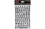 Alphabet Sticker Label (Pack of 96) Black