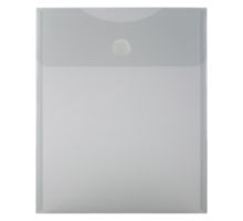9 3/4 x 11 1/2 Plastic Expansion Envelopes with Hook & Loop Closure - Letter Open End - (Pack of 12)