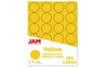 1 2/3 Inch Circle Label (Pack of 120) Yellow
