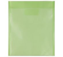 9 7/8 x 11 3/4 Plastic Envelopes with Tuck Flap Closure - Letter Open End - (Pack of 12)