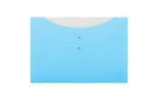 9 3/4 x 13 Plastic Envelopes with Button & String Tie Closure - Letter Booklet - (Pack of 12)