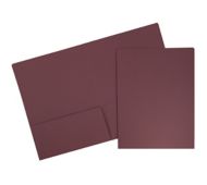 2 Pocket Matte Cardstock Presentation Folder (Pack of 6)