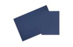 Two Pocket Corrugated Fluted Folders (Pack of 6) Presidential Blue