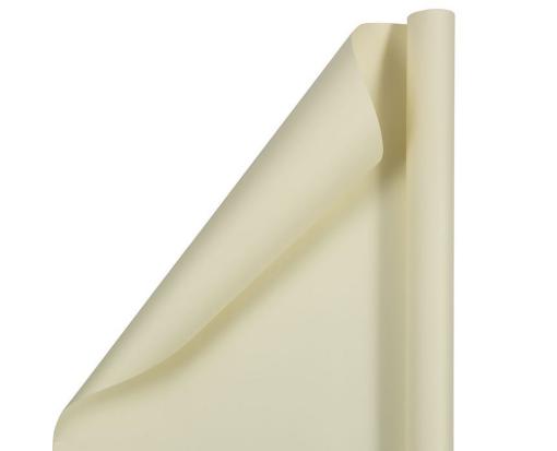 Matte Gift Wrapping Paper -, 25 sq ft, Ivory