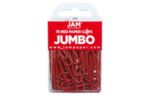 Jumbo 2 Inch Paper Clips (Pack of 75) Red