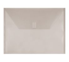 9 3/4 x 13 Plastic Envelopes with Hook & Loop Closure - Letter Booklet - (Pack of 12)