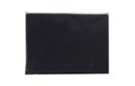 9 3/4 x 13 Plastic Envelopes with Zip Closure - Letter Booklet - (Pack of 6) Black