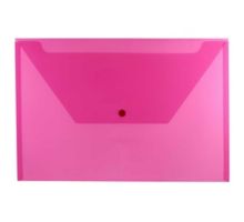 9 3/4 x 14 1/2 Plastic Envelopes with Snap Closure - Legal Booklet - (Pack of 12)