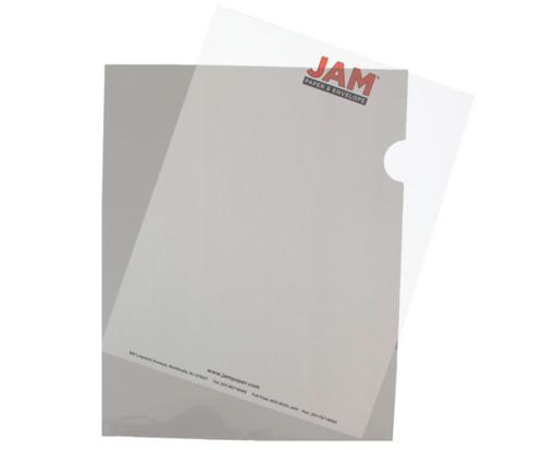 Letter Plastic Sleeves (Pack of 12) Gray