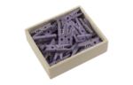 Small 7/8 Inch Wood Clips (Pack of 50) Lavender