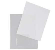 Letter Plastic Sleeves with Mini Pocket (Pack of 10)