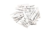 1 3/8 Inch Wood Clip Clothespins (Pack of 20)