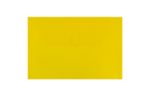 9 3/4 x 14 1/2 Plastic Envelopes with Hook & Loop Closure (Pack of 6) Yellow