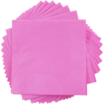 Paper Beverage Napkin (40 per pack) - Medium (6 1/5 x 6 1/2)