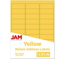 1 x 2 5/8 Rectangle Return Address Label (Pack of 120)