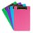 6 x 9 Plastic Clipboards (Pack of 4)