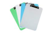 9 x 12 1/2 Letter Size Plastic Clipboard (Pack of 4)