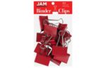 Large Binder Clips (Pack of 12) Red