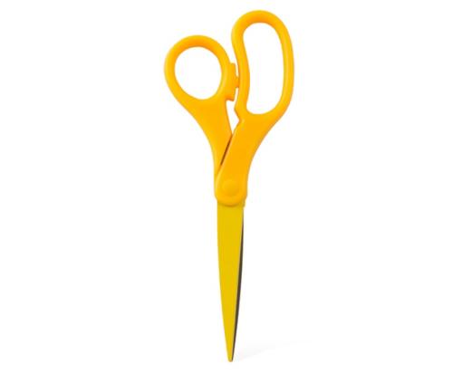Multi-Purpose Precision Scissors - 8 Inch Yellow