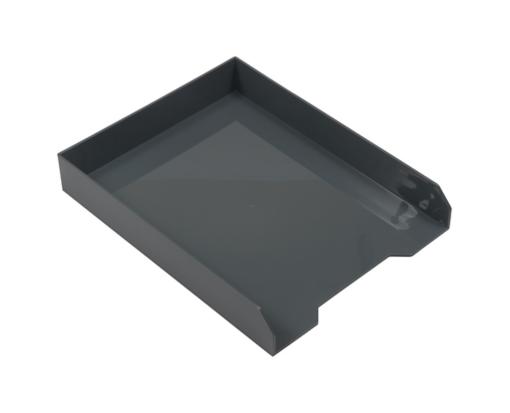 Stackable Paper Trays Gray