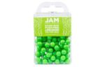 Colorful Round Top Push Pins (Pack of 100) Lime Green