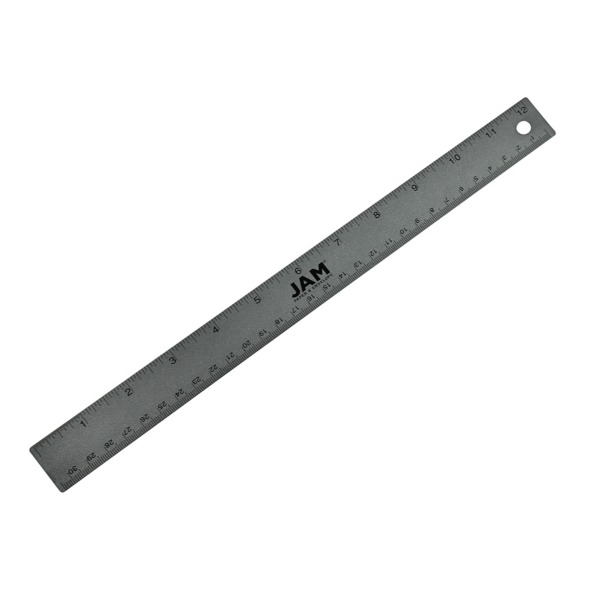 Aluminum Ruler (Metric) Pink