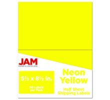 5 1/2 x 8 1/2 Half Page Shipping Label (Pack of 50)