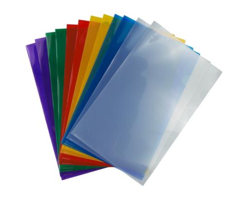 Legal Plastic Sleeves (Pack of 12) Assorted