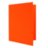 Two Pocket Neon Cardstock Presentation Folders (Pack of 6)