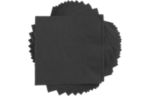 Paper Beverage Napkin (40 per pack) - Small (5 x 5) Black