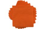 Paper Beverage Napkin (40 per pack) - Small (5 x 5) Orange