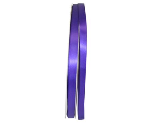 3/8" Double Face Satin Ribbon, 100 Yards Purple Haze